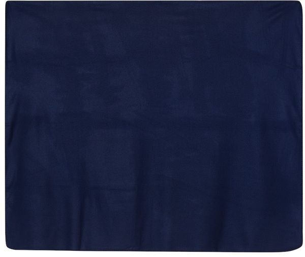 Am image of a Custom Alpine Fleece Value Blanket in Navy!