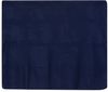 Am image of a Custom Alpine Fleece Value Blanket in Navy!