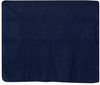 Am image of a Custom Alpine Fleece Value Blanket in Navy!