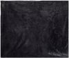Am image of a Custom Alpine Fleece Mink Touch Luxury Blanket in Black!