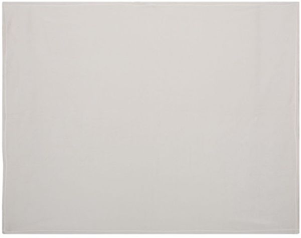 Am image of a Custom Alpine Fleece Mink Touch Luxury Blanket in Cream!