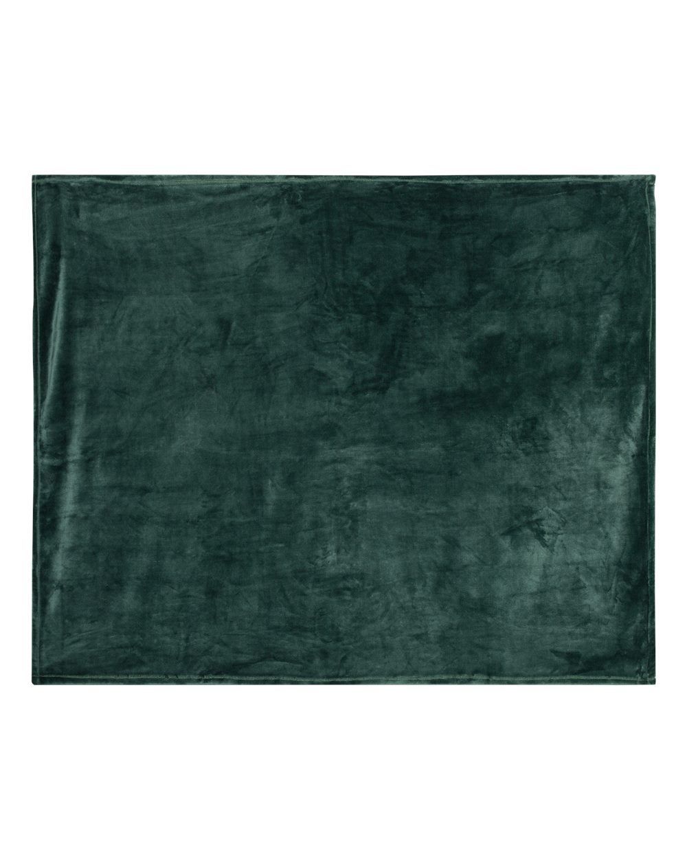 Alpine Fleece Mink Touch Luxury Blanket in Forest
