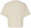 Am image of a Custom American Apparel Womens Fine Jersey Boxy Tee in Creme!