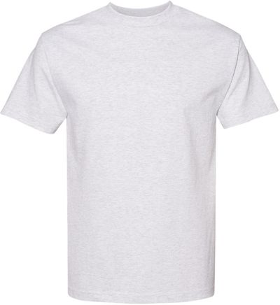 Am image of a Custom American Apparel Heavyweight Cotton Unisex Tshirt in Ash!