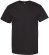 Am image of a Custom American Apparel Heavyweight Cotton Unisex Tshirt in Black!