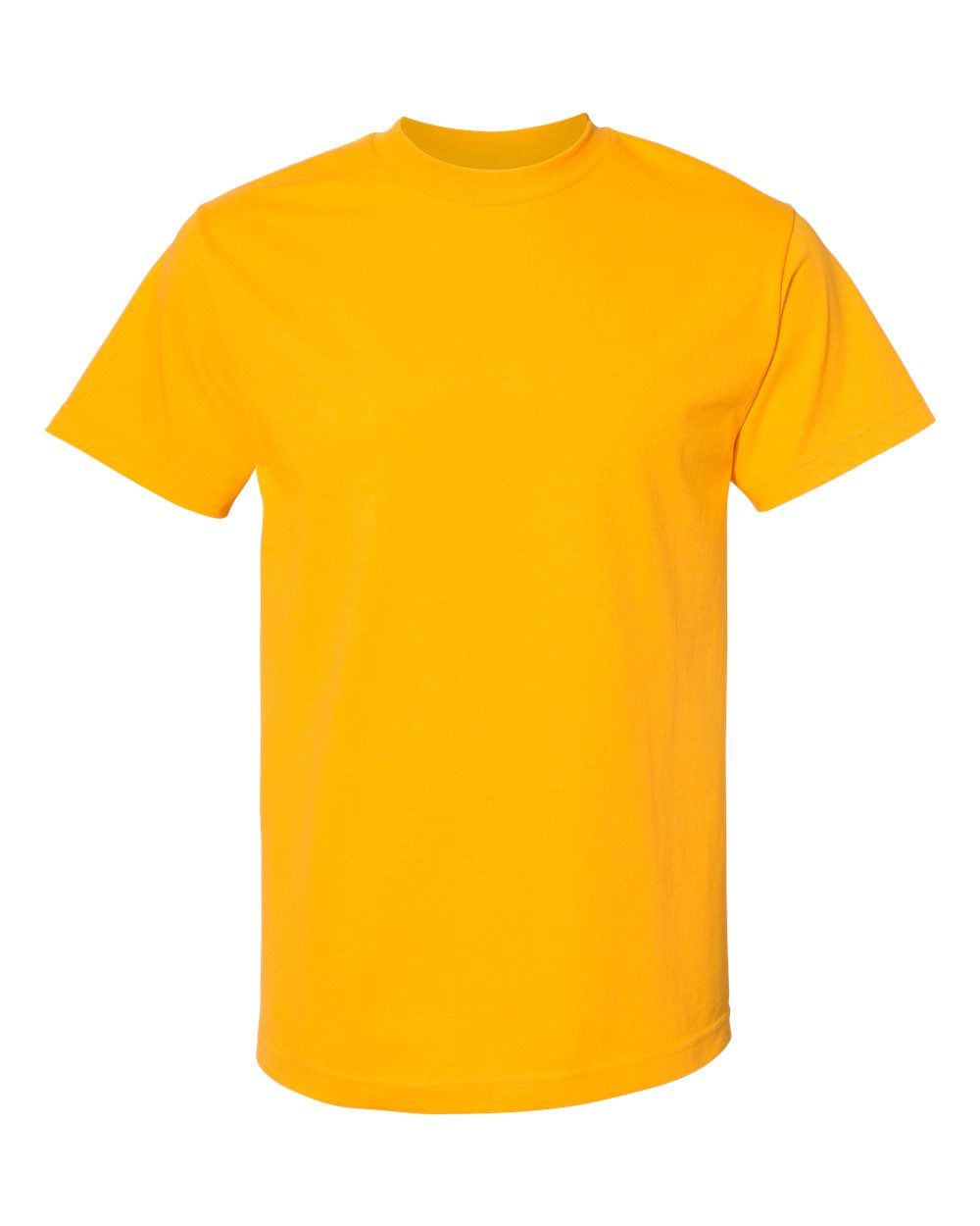 American Apparel Heavyweight Cotton Unisex Tshirt in Gold