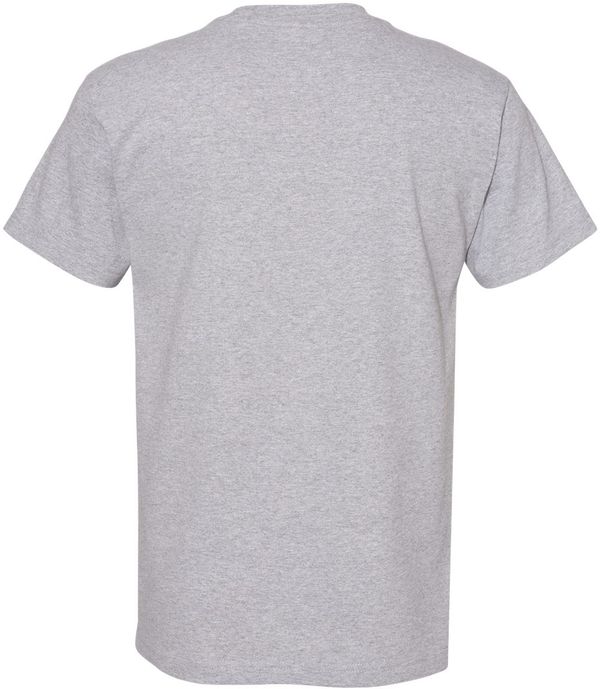 An image of a Custom American Apparel Heavyweight Cotton Unisex Tshirt in Heather Grey!