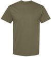 Am image of a Custom American Apparel Heavyweight Cotton Unisex Tshirt in Military Green!