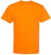 Am image of a Custom American Apparel Heavyweight Cotton Unisex Tshirt in Orange!