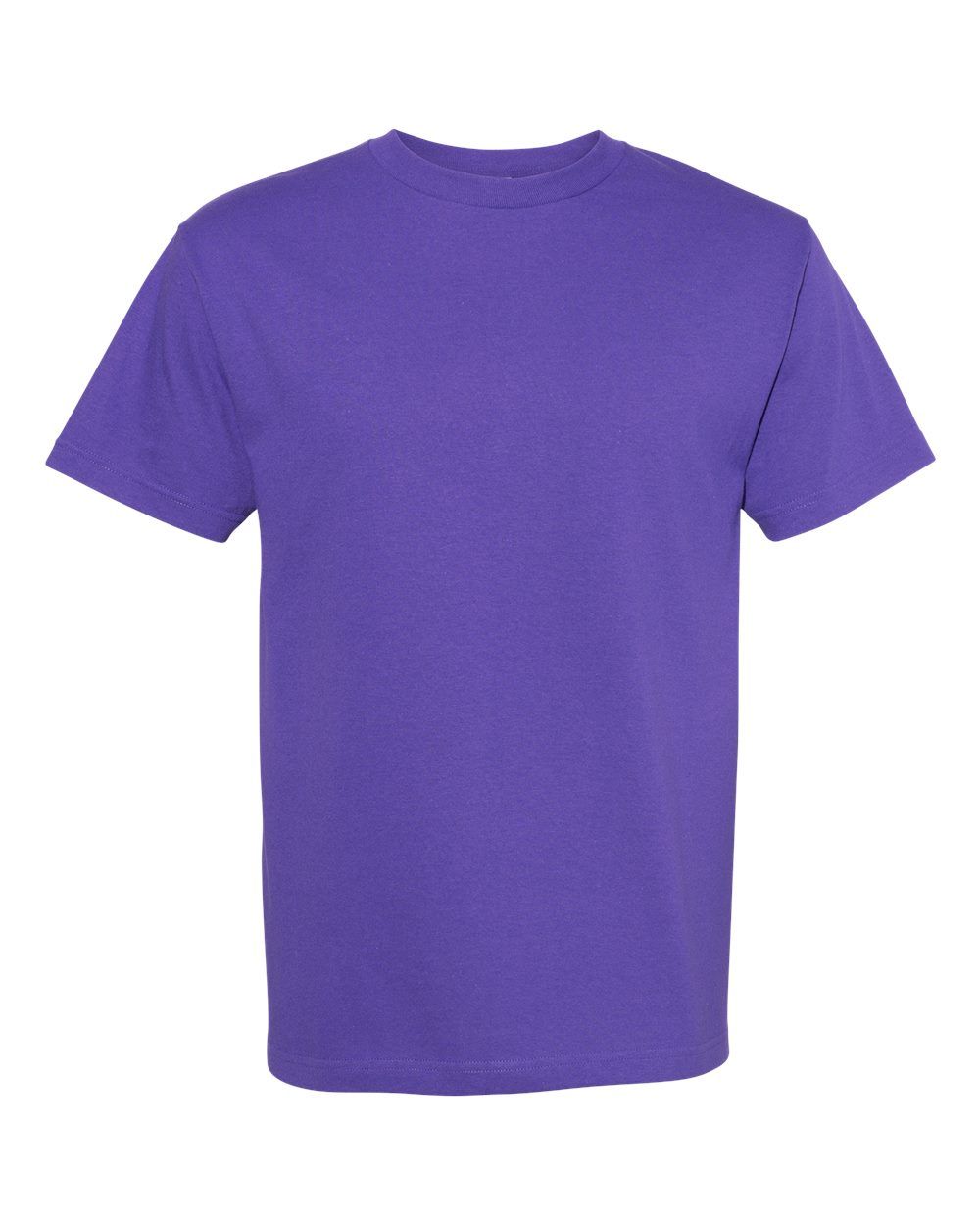American Apparel Heavyweight Cotton Unisex Tshirt in Purple
