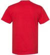 Am image of a Custom American Apparel Heavyweight Cotton Unisex Tshirt in Red!