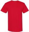 Am image of a Custom American Apparel Heavyweight Cotton Unisex Tshirt in Red!