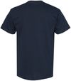 Am image of a Custom American Apparel Heavyweight Cotton Unisex Tshirt in True Navy!