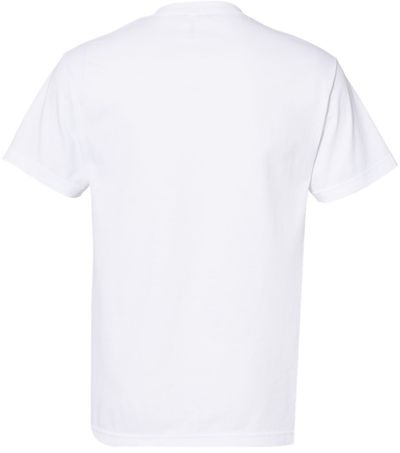 Am image of a Custom American Apparel Heavyweight Cotton Unisex Tshirt in White!