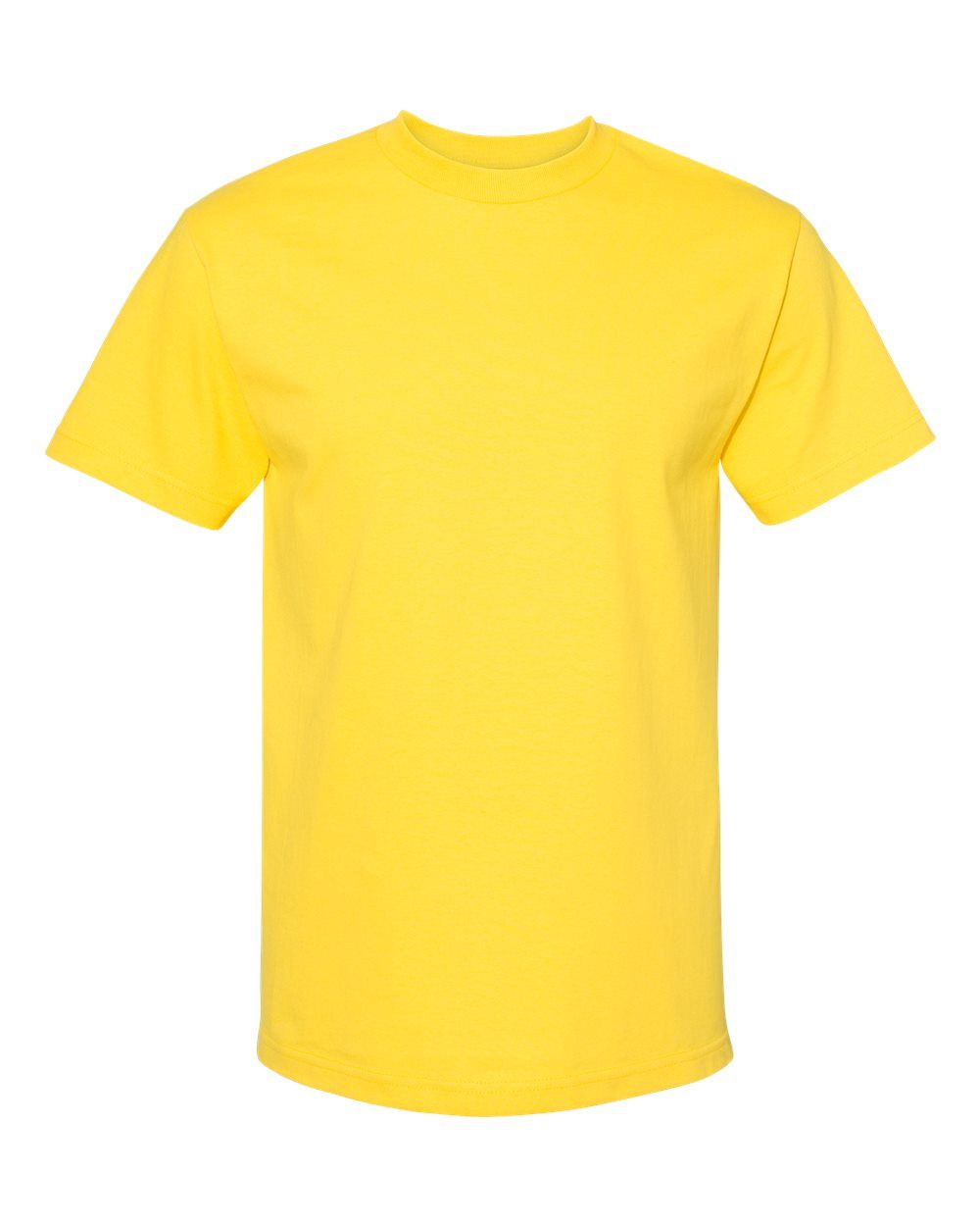 American Apparel Heavyweight Cotton Unisex Tshirt in Yellow