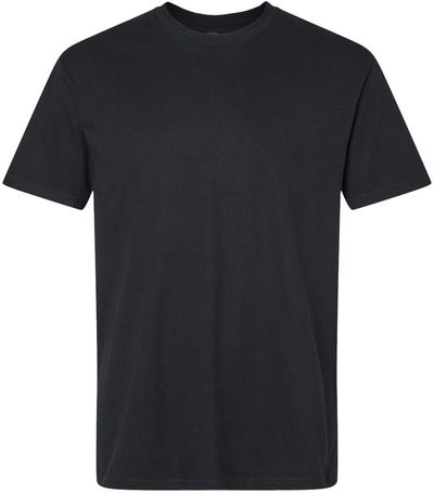 Am image of a Custom American Apparel Unisex CVC Tee in Black!