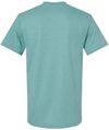 Am image of a Custom American Apparel Unisex CVC Tee in Heather Arctic!
