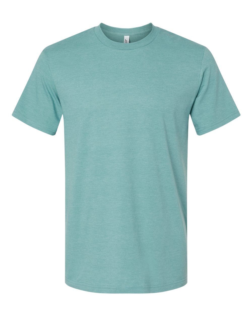 American Apparel Unisex CVC Tee in Heather Arctic