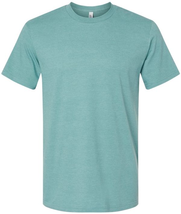 Am image of a Custom American Apparel Unisex CVC Tee in Heather Arctic!