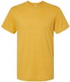 Am image of a Custom American Apparel Unisex CVC Tee in Heather Mustard!