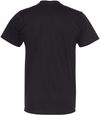 Am image of a Custom American Apparel Fine Jersey Short Sleeve Tee in Black!