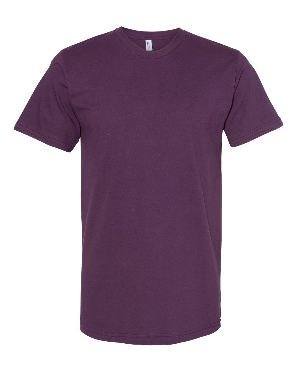 American Apparel Fine Jersey Short Sleeve Tee in Eggplant