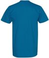 Am image of a Custom American Apparel Fine Jersey Short Sleeve Tee in Sea Blue!