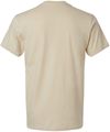 Am image of a Custom American Apparel Unisex CVC Henley Tee in Heather bone!