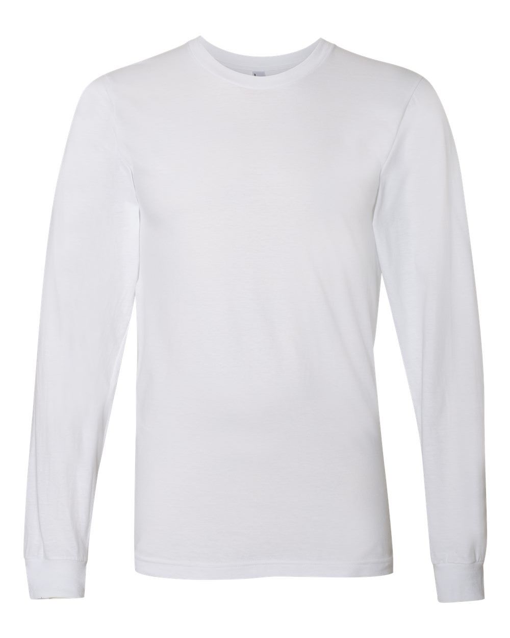 American Apparel Fine Jersey Long Sleeve Tee in White