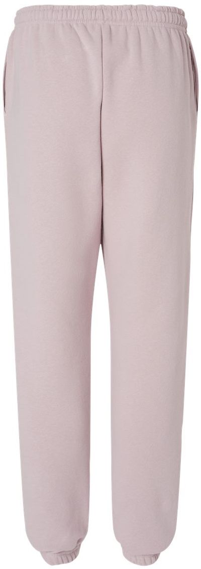 Am image of a Custom American Apparel ReFlex Fleece Sweatpants in Blush!