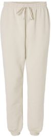 Am image of a Custom American Apparel ReFlex Fleece Sweatpants in Bone!