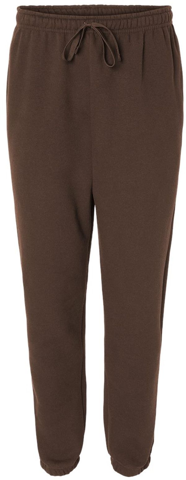 Am image of a Custom American Apparel ReFlex Fleece Sweatpants in Brown!