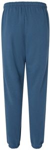 Am image of a Custom American Apparel ReFlex Fleece Sweatpants in Sea Blue!