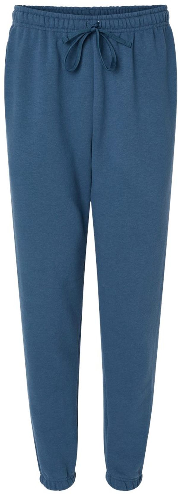 Am image of a Custom American Apparel ReFlex Fleece Sweatpants in Sea Blue!