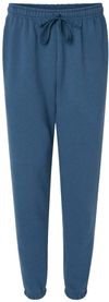 Am image of a Custom American Apparel ReFlex Fleece Sweatpants in Sea Blue!