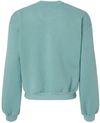 Am image of a Custom American Apparel ReFlex Womens Fleece Crewneck Sweatshirt in Arctic!