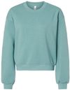 Am image of a Custom American Apparel ReFlex Womens Fleece Crewneck Sweatshirt in Arctic!