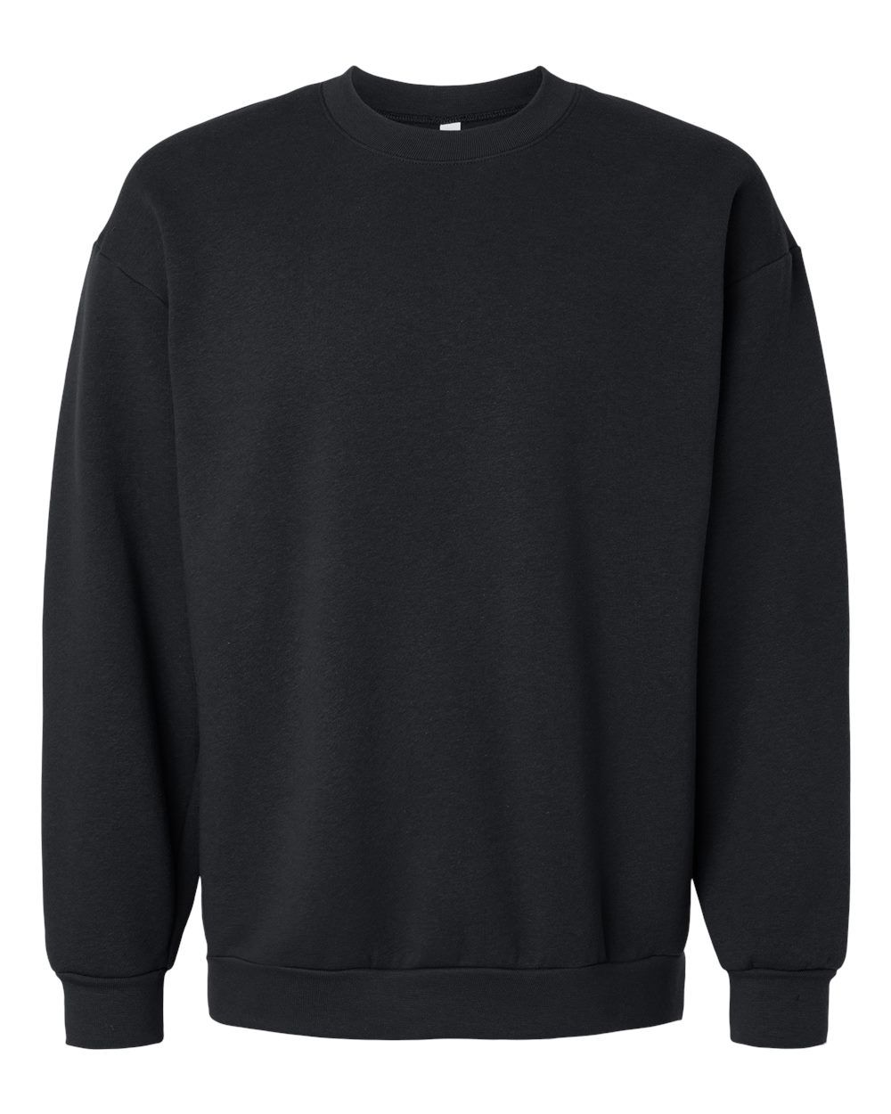 American Apparel ReFlex Fleece Crewneck Sweatshirt in Black