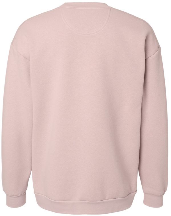 An image of a Custom American Apparel ReFlex Fleece Crewneck Sweatshirt in Blush!