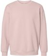 An image of a Custom American Apparel ReFlex Fleece Crewneck Sweatshirt in Blush!
