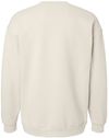 Am image of a Custom American Apparel ReFlex Fleece Crewneck Sweatshirt in Bone!