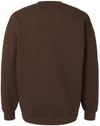 Am image of a Custom American Apparel ReFlex Fleece Crewneck Sweatshirt in Brown!