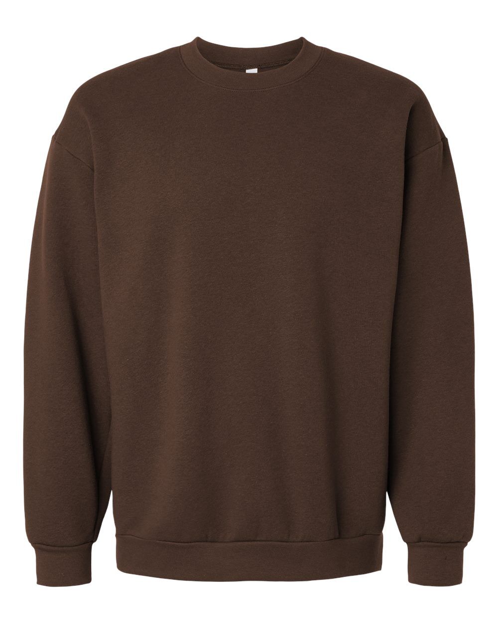 American Apparel ReFlex Fleece Crewneck Sweatshirt in Brown