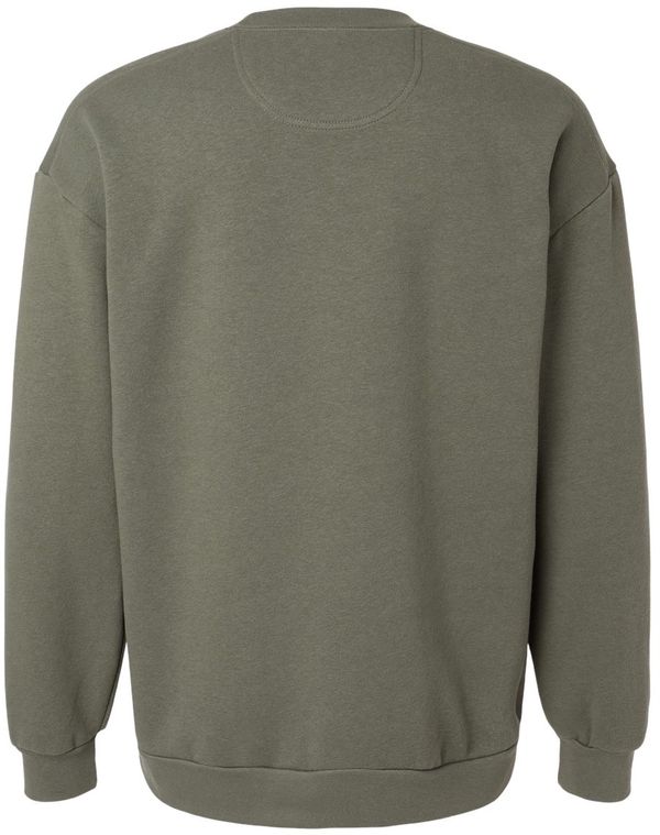 An image of a Custom American Apparel ReFlex Fleece Crewneck Sweatshirt in Lieutenant!