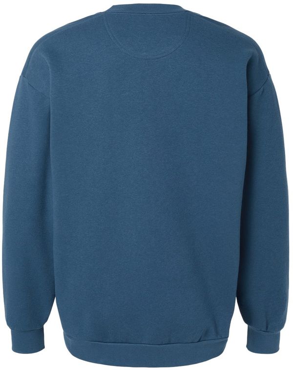 Am image of a Custom American Apparel ReFlex Fleece Crewneck Sweatshirt in Sea Blue!