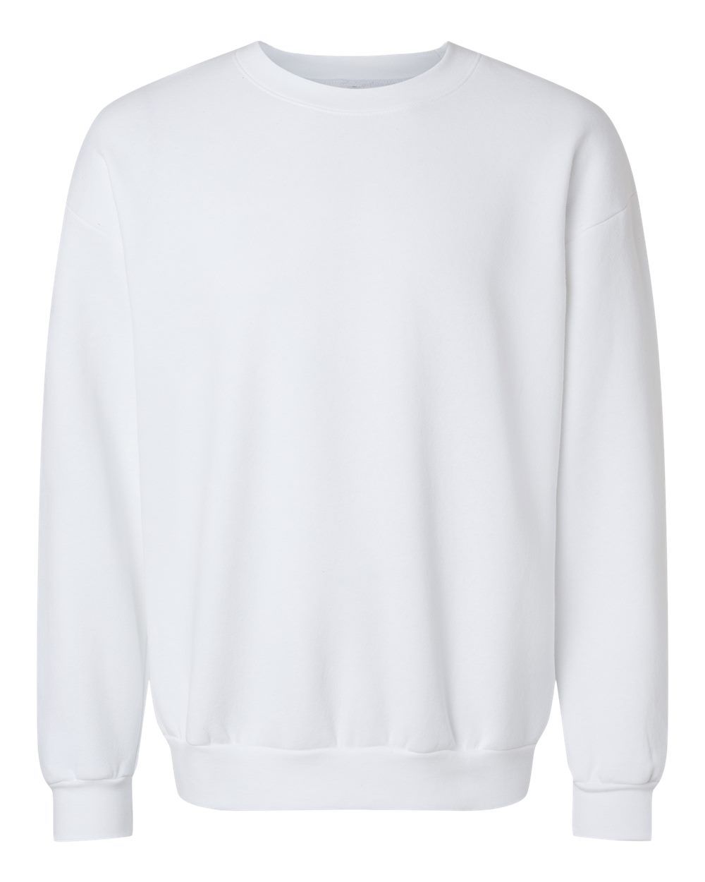 American Apparel ReFlex Fleece Crewneck Sweatshirt in White