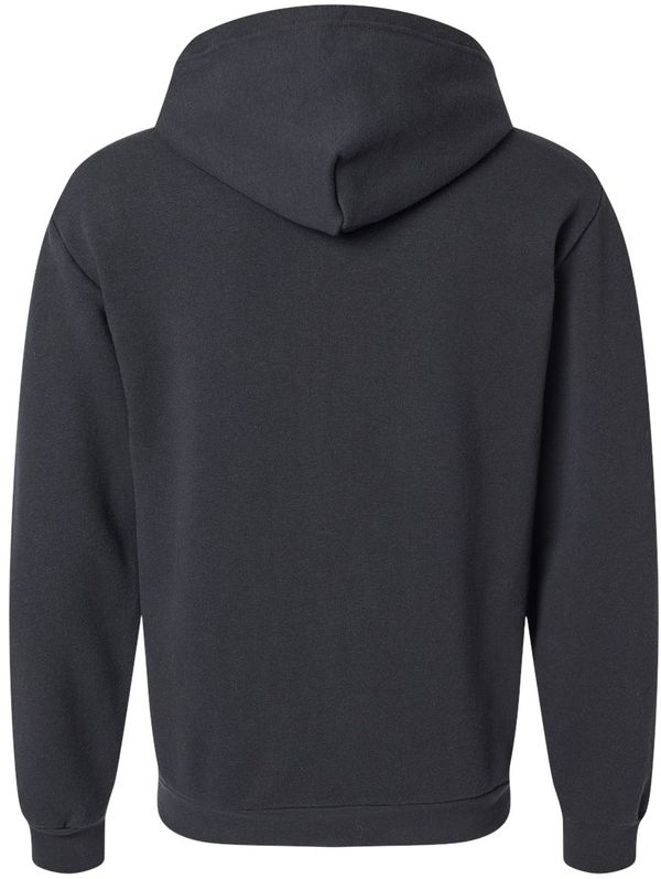 Am image of a Custom American Apparel ReFlex Fleece Full Zip Hoodie in Black!