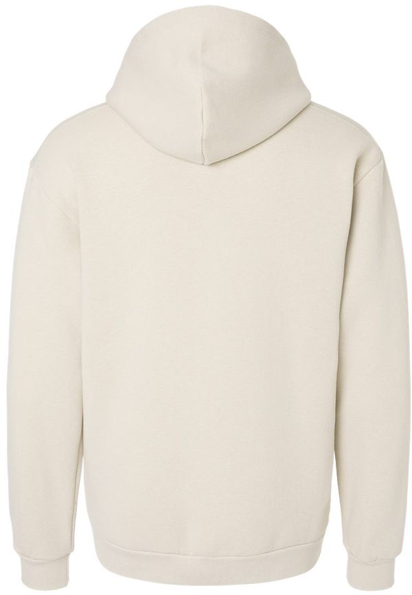 Am image of a Custom American Apparel ReFlex Fleece Full Zip Hoodie in Bone!