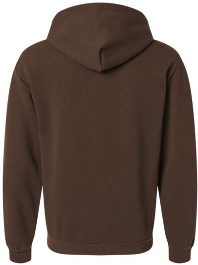 Am image of a Custom American Apparel ReFlex Fleece Full Zip Hoodie in Brown!