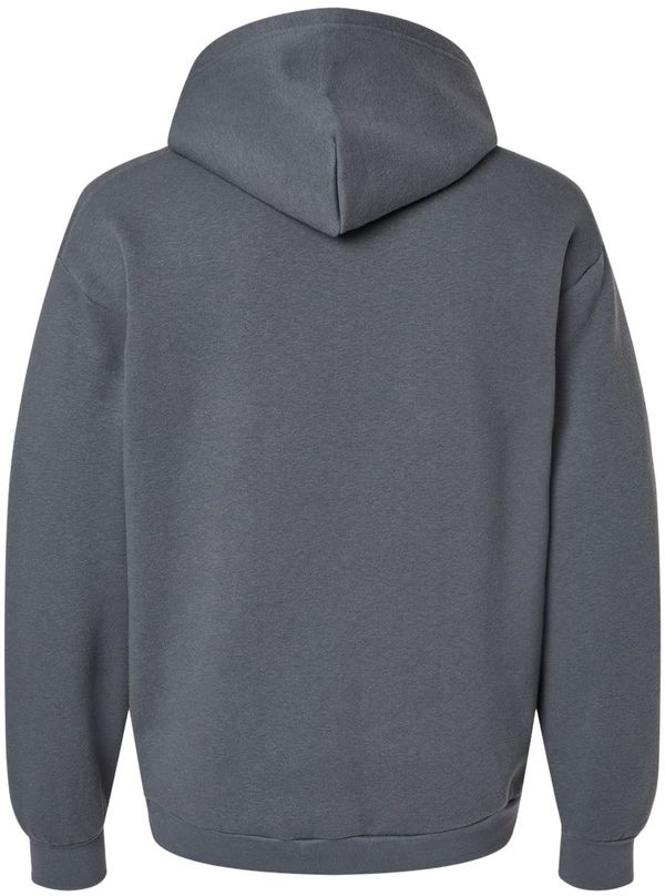 Am image of a Custom American Apparel ReFlex Fleece Pullover Hoodie in Asphalt!